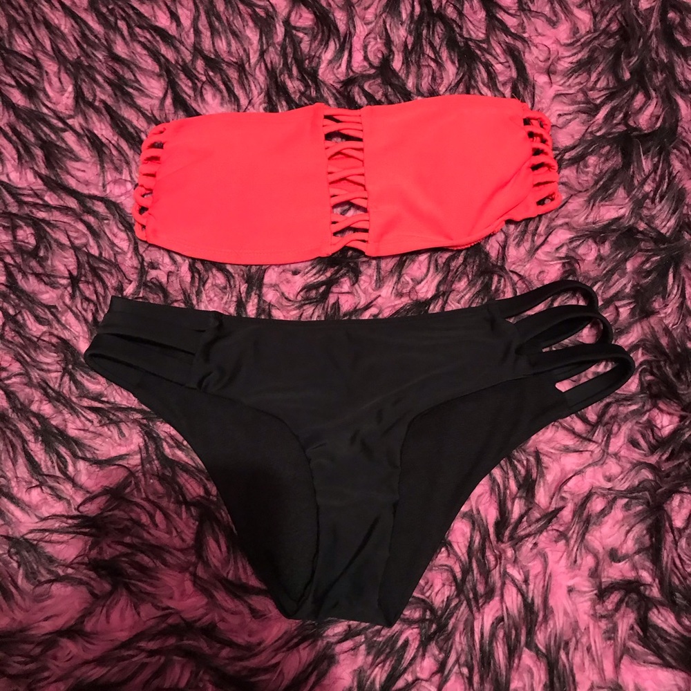 Sexy two-piece swim suit